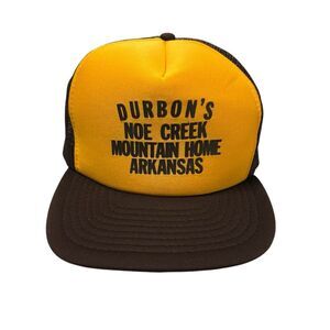 Calhead Durbon’s Noe Creek Arkansas Brown Vintage Adult Cap Hat